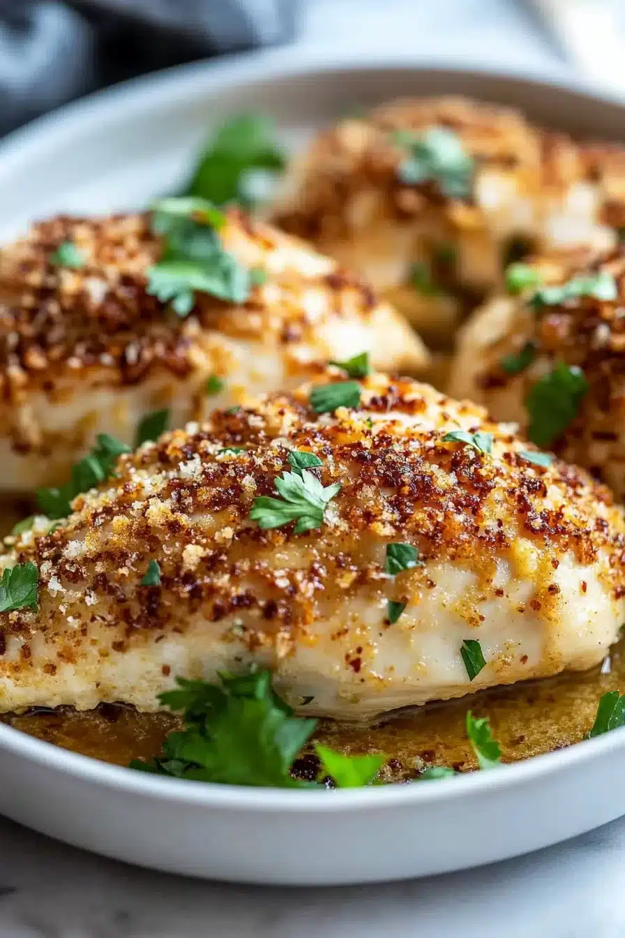 Baked Caesar Chicken