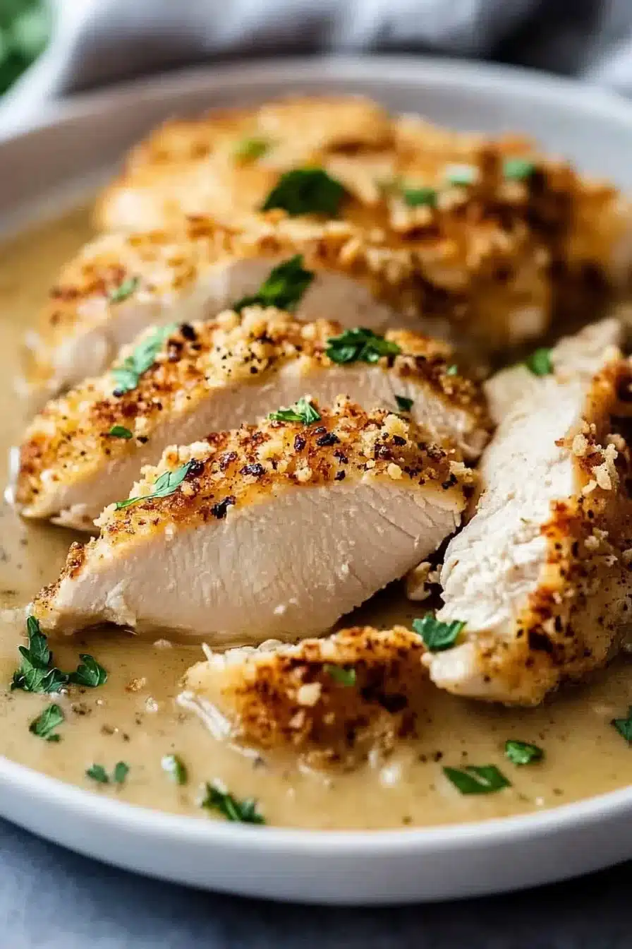 Baked Caesar Chicken