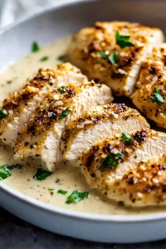 Baked Caesar Chicken