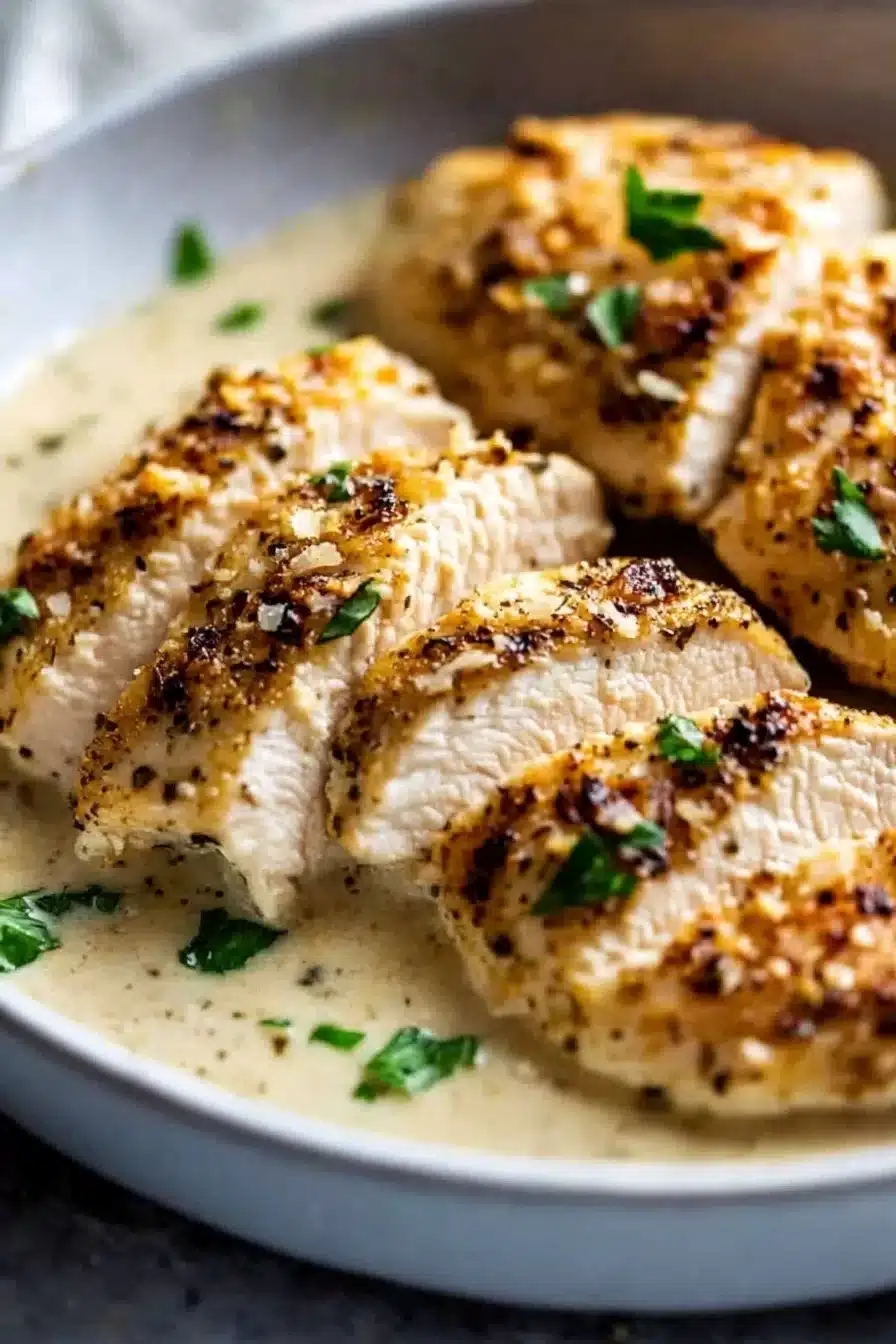 Baked Caesar Chicken