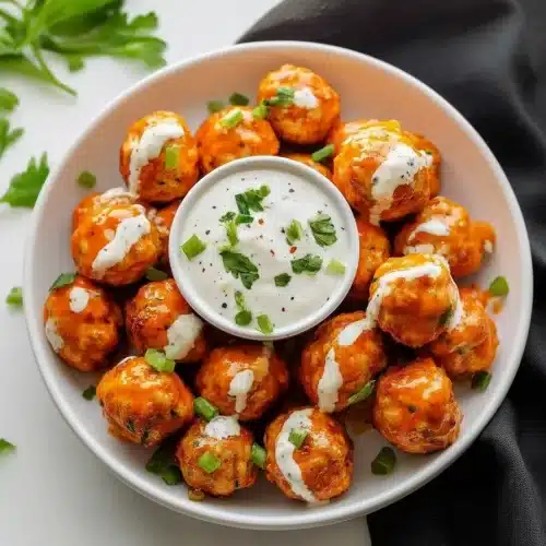 Buffalo Chicken Meatballs