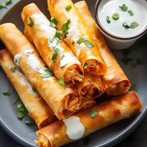 Buffalo Chicken Taquitos