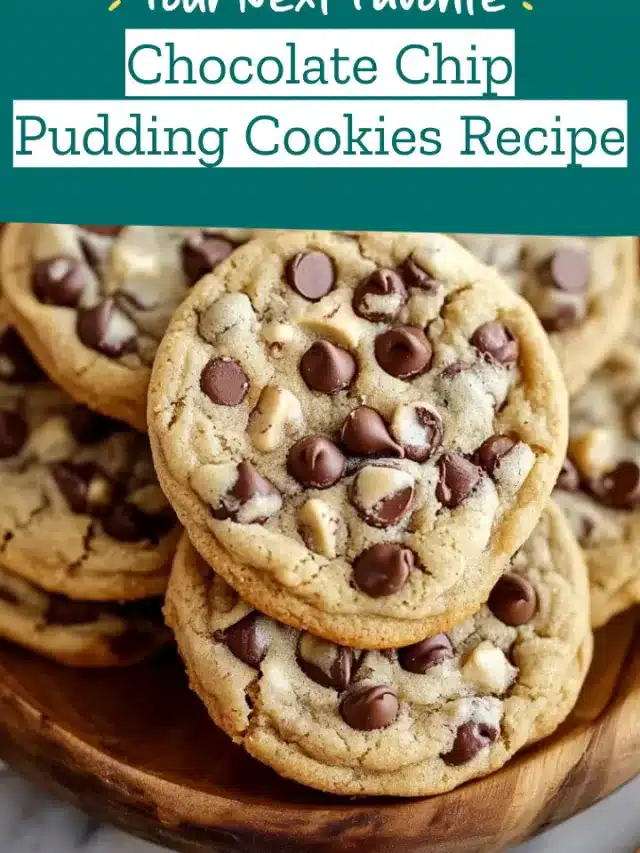 Chocolate Chip Pudding Cookies Recipe