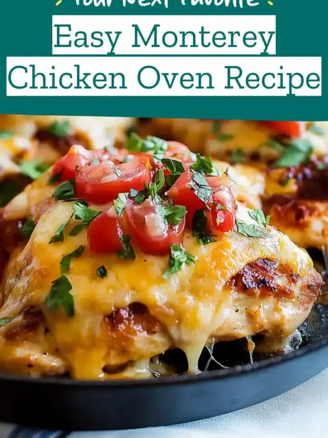 Easy Monterey Chicken Oven Recipe