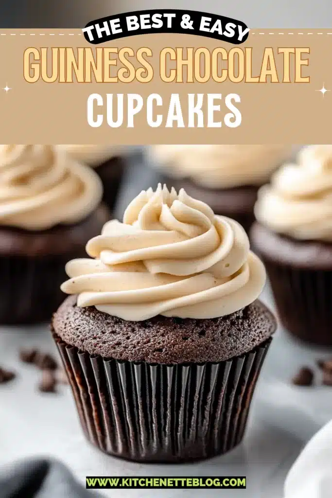 Guinness Chocolate Cupcakes