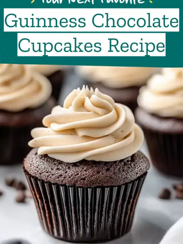 Guinness Chocolate Cupcakes Recipe
