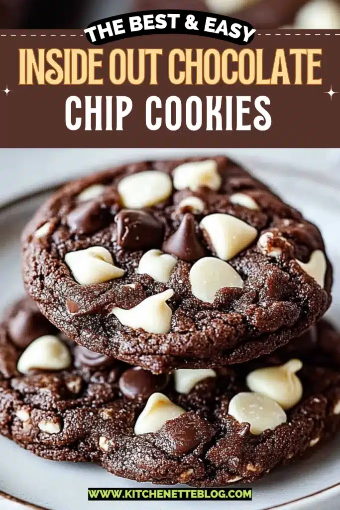 Inside Out Chocolate Chip Cookies
