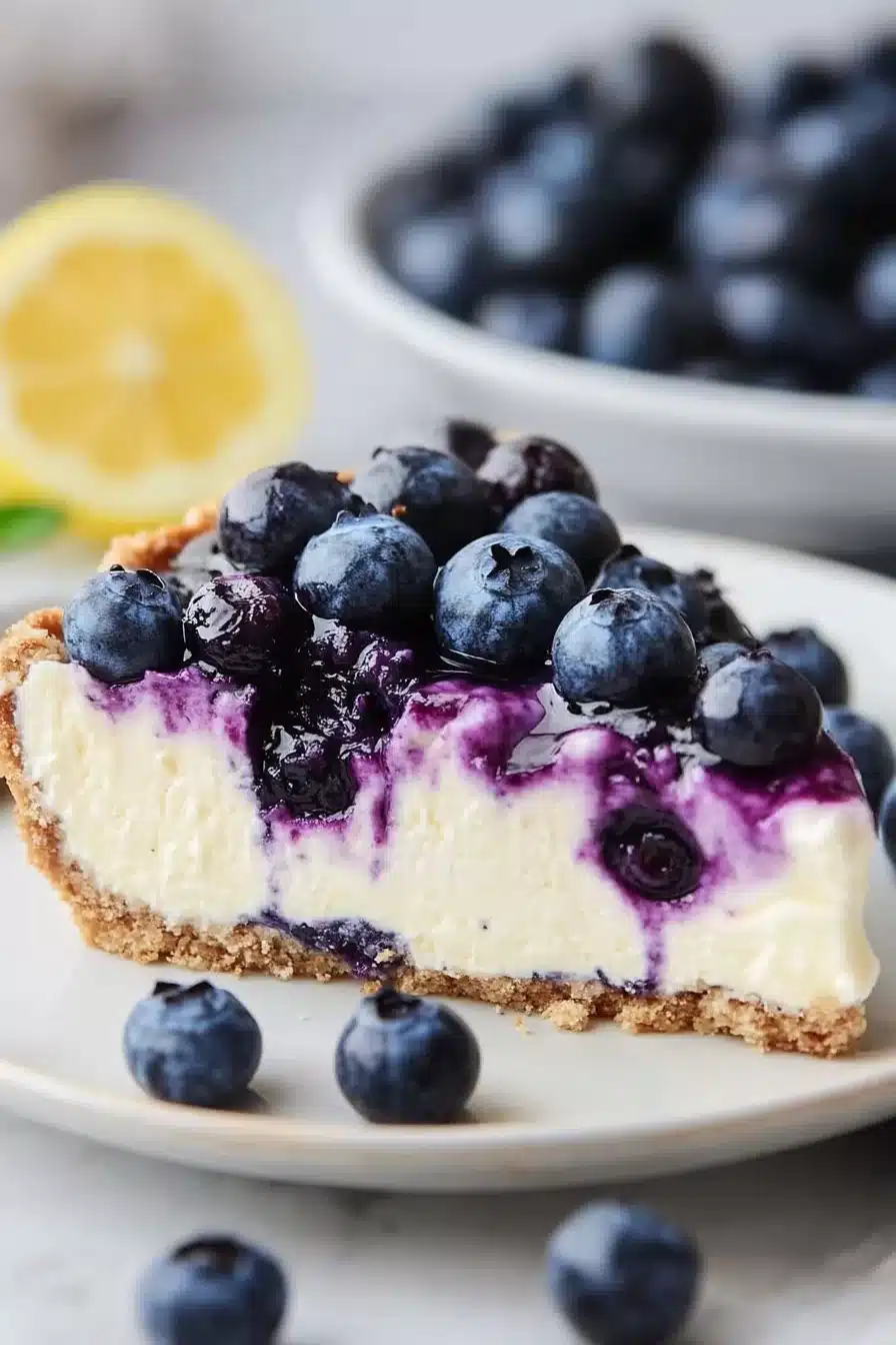 Lemon Blueberry Cheesecake