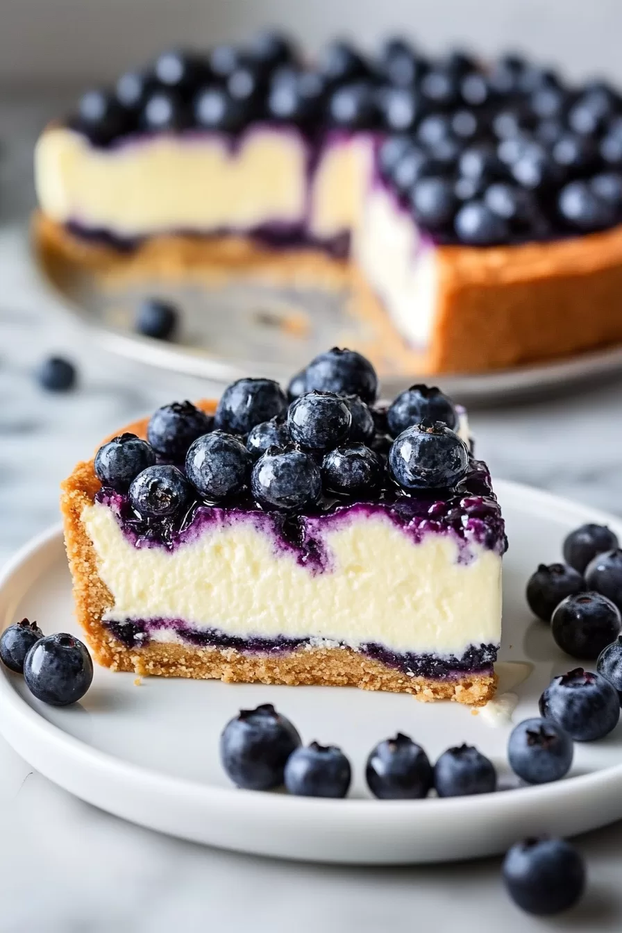 Lemon Blueberry Cheesecake