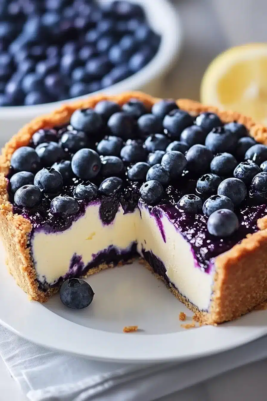 Lemon Blueberry Cheesecake