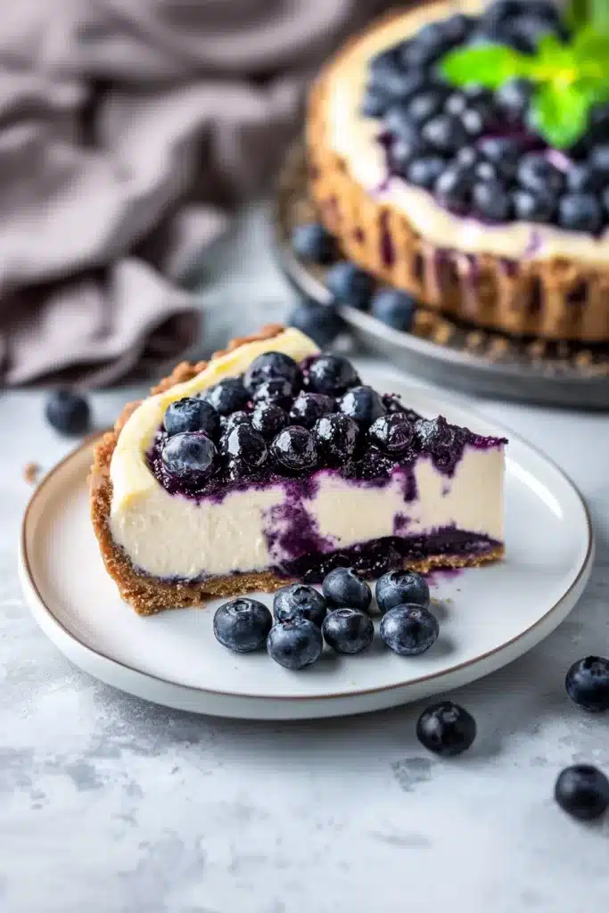 Lemon Blueberry Cheesecake