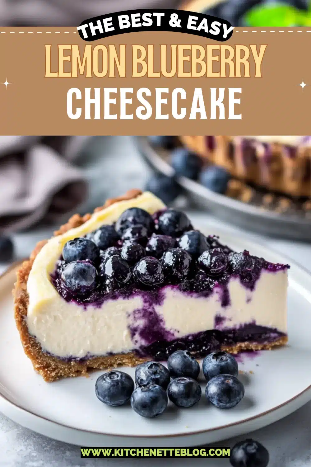 Lemon Blueberry Cheesecake