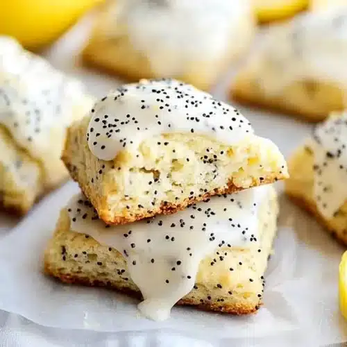 Lemon Poppyseed Scones