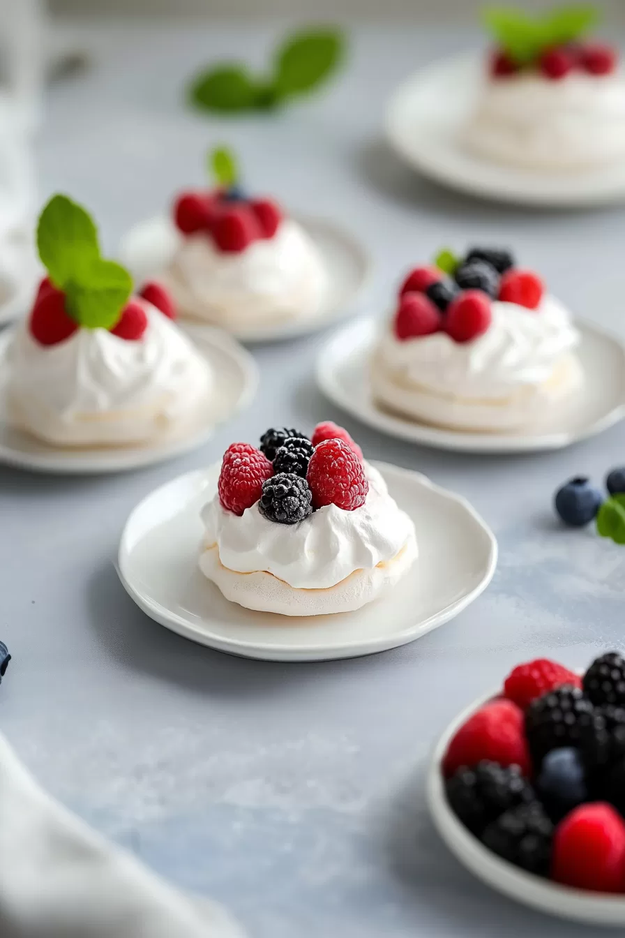 Mini Pavlovas