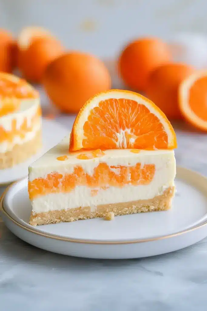 Orange Creamsicle Cheesecake