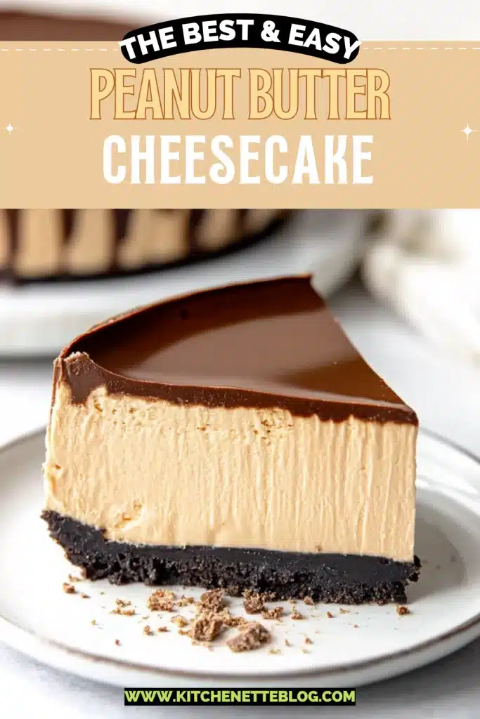Peanut Butter Cheesecake