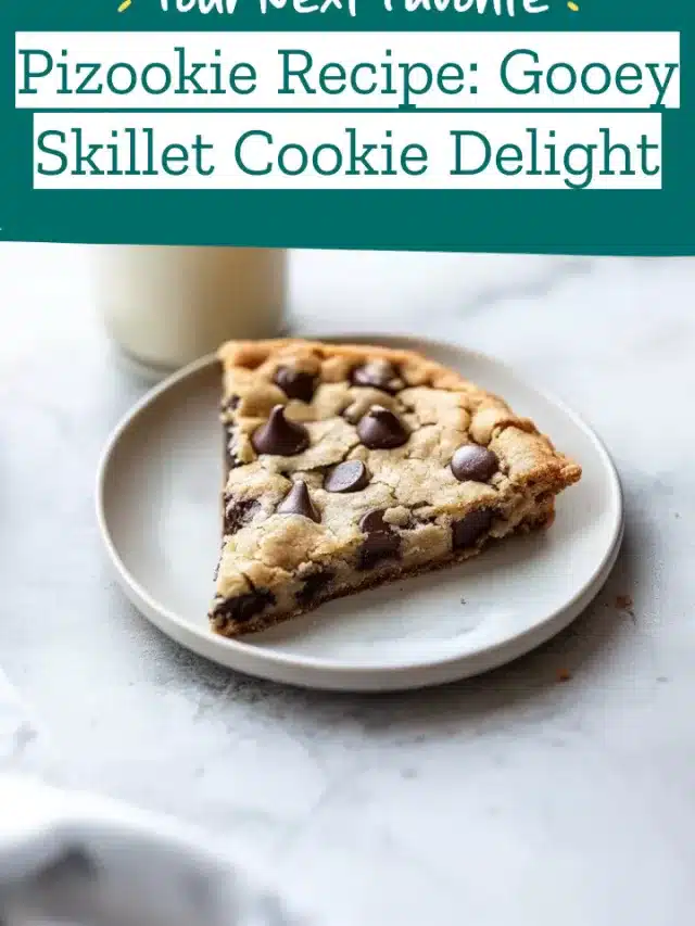 Pizookie Recipe: Gooey Skillet Cookie Delight