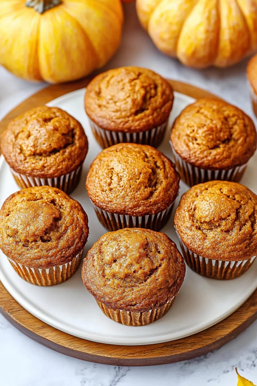 Pumpkin Banana Muffins