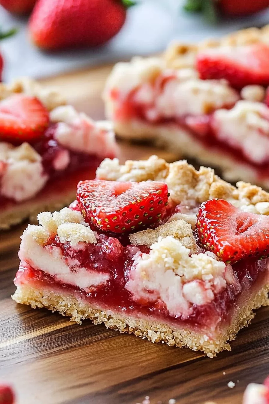 Strawberry Pie Bars