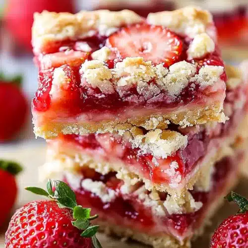 Strawberry Pie Bars