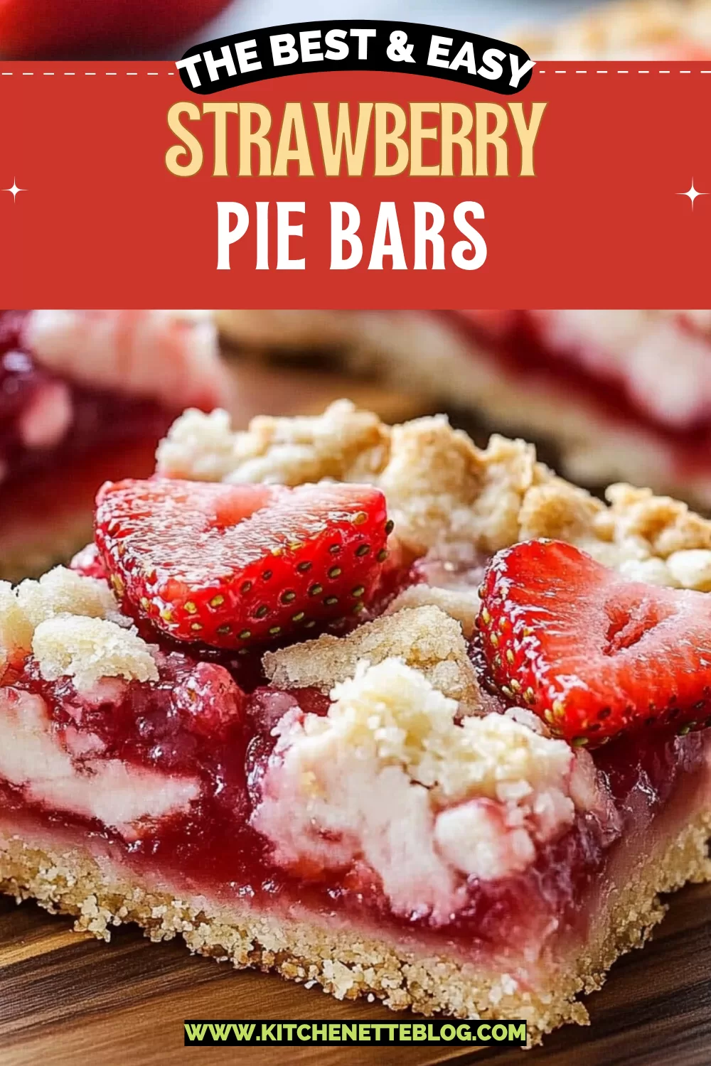 Strawberry Pie Bars
