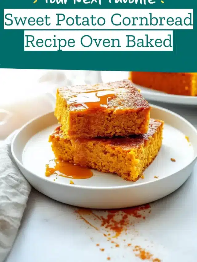 Sweet Potato Cornbread Recipe Oven Baked