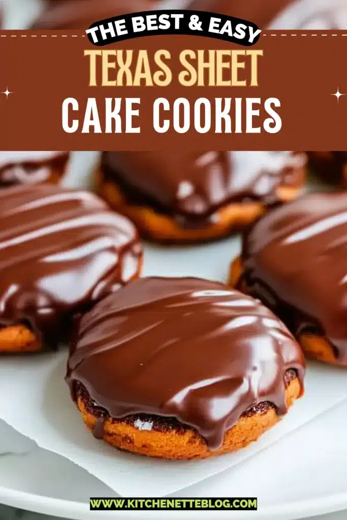 Texas Sheet Cake Cookies