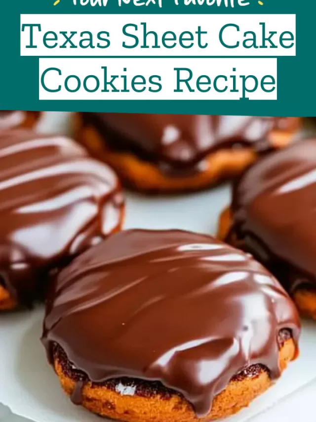 Texas Sheet Cake Cookies Recipe