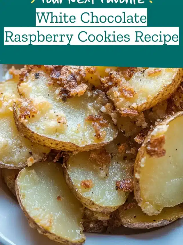 White Chocolate Raspberry Cookies Recipe